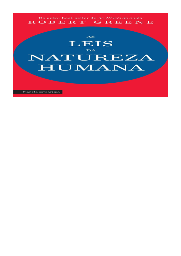 As Leis da Natureza Humana